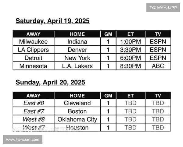 NBA公布西决赛程表，首场比赛将于当地时间6月20日打响